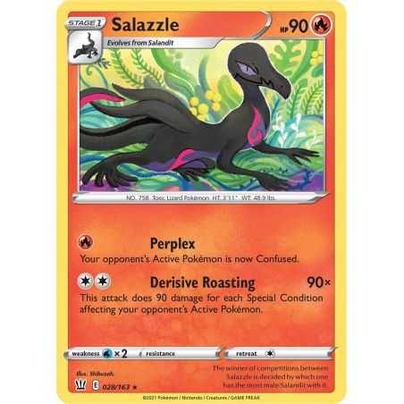 Salazzle - Reverse – SS5 Battle Styles | Carta POKEMON en México
