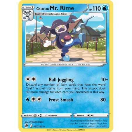 Galarian Mr. Rime - Reverse – SS5 Battle Styles | Carta POKEMON en México