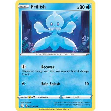 Frillish - Reverse – SS5 Battle Styles | Carta POKEMON en México