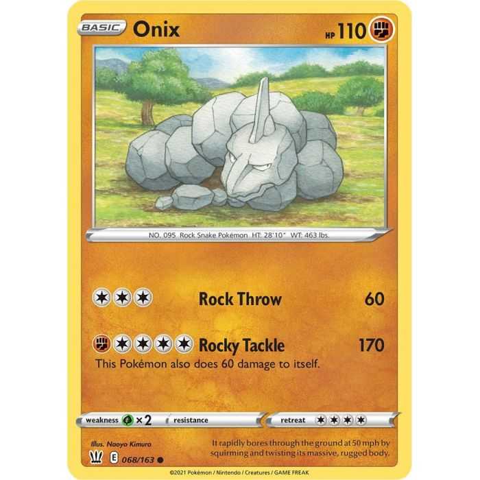 Onix - Reverse – SS5 Battle Styles | Carta POKEMON en México