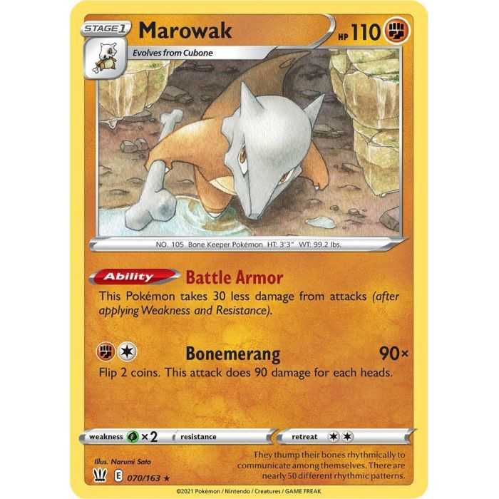 Marowak - Reverse – SS5 Battle Styles | Carta POKEMON en México