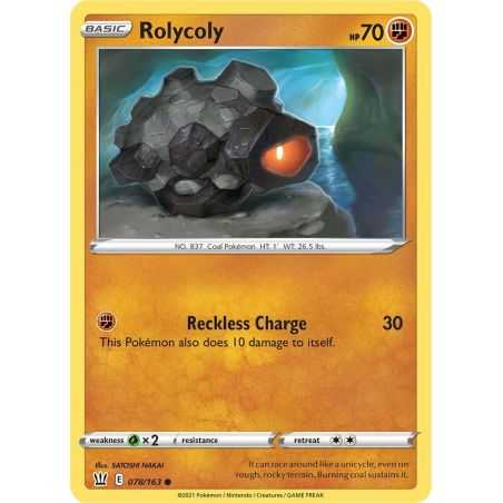 Rolycoly - Reverse – SS5 Battle Styles | Carta POKEMON en México