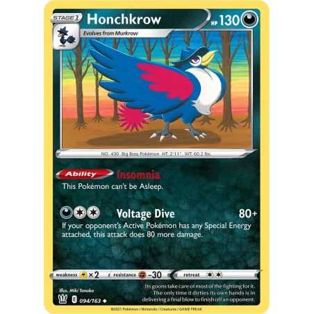 Honchkrow - Reverse – SS5 Battle Styles | Carta POKEMON en México