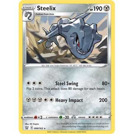 Steelix - Reverse – SS5 Battle Styles | Carta POKEMON en México