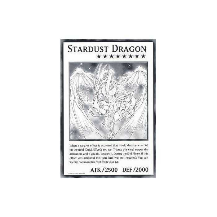 Stardust Dragon (Oversized) – Duel Overload | Carta YUGIOH en México