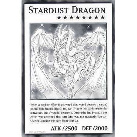Stardust Dragon (Oversized) – Duel Overload | Carta YUGIOH en México