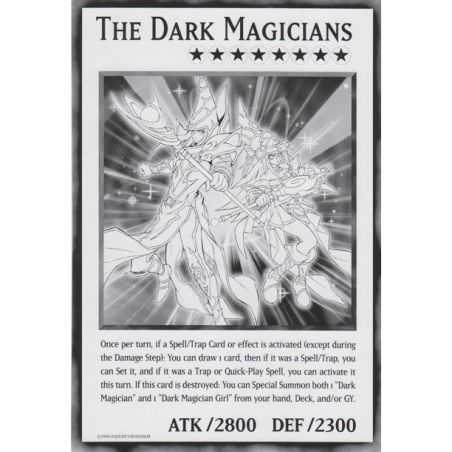 The Dark Magicians (Oversized) – Duel Overload | Carta YUGIOH en México
