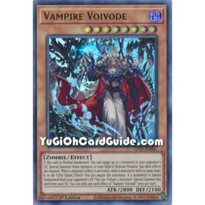 Vampire Voivode (Ultra Rare) – Ghost from the Past | Carta YUGIOH en México