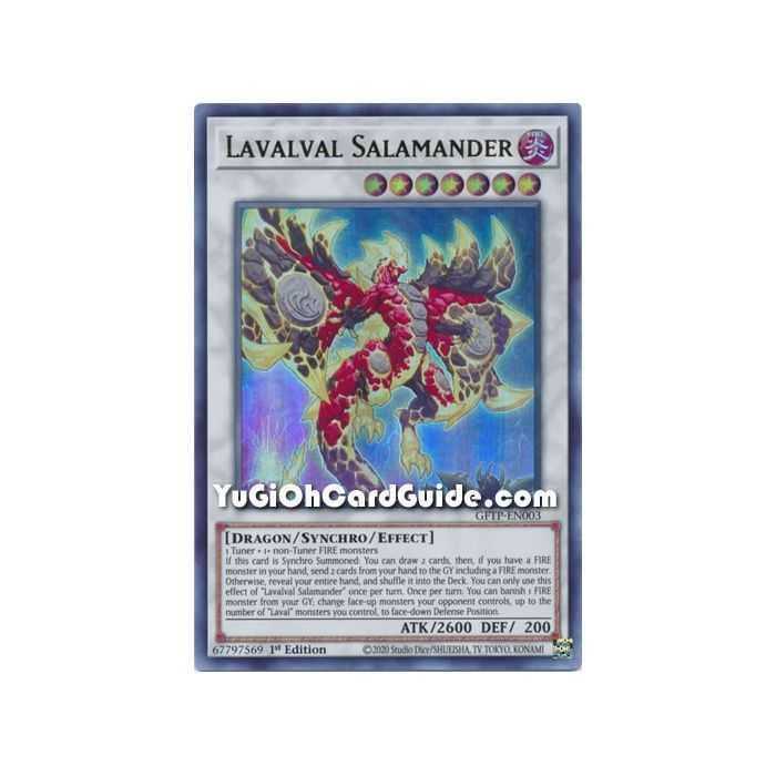 Lavalval Salamander (Ultra Rare) – Ghost from the Past | Carta YUGIOH en México