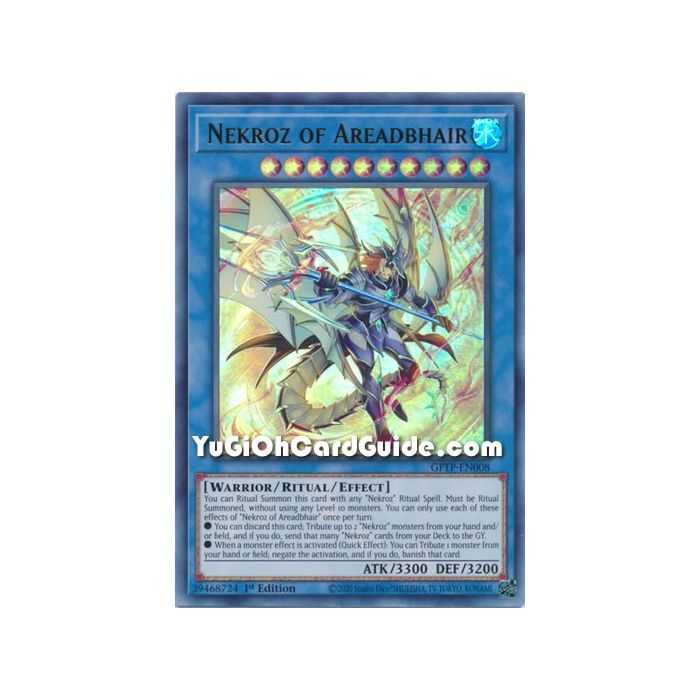 Nekroz of Areadbhair (Ultra Rare) – Ghost from the Past | Carta YUGIOH en México