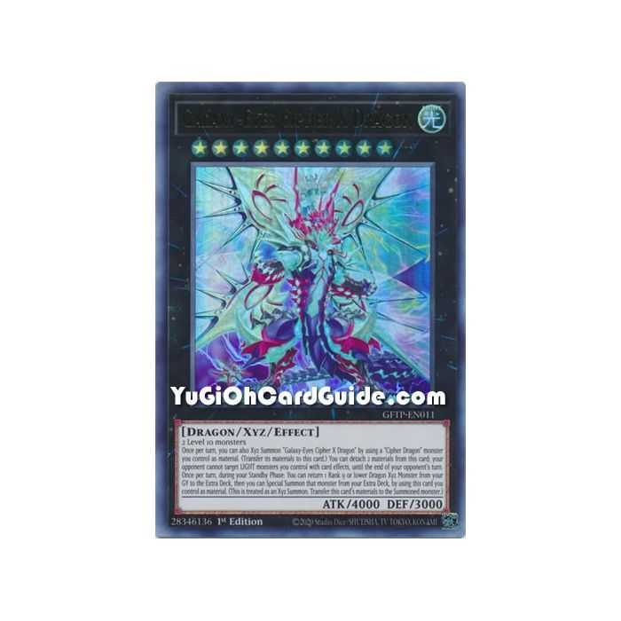 Galaxy-Eyes Cipher X Dragon (Ultra Rare) – Ghost from the Past | Carta YUGIOH en México