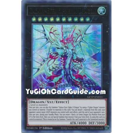Galaxy-Eyes Cipher X Dragon (Ultra Rare) – Ghost from the Past | Carta YUGIOH en México