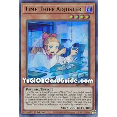 Time Thief Adjuster (Ultra Rare) – Ghost from the Past | Carta YUGIOH en México