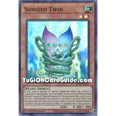 Sunseed Twin (Ultra Rare) – Ghost from the Past | Carta YUGIOH en México