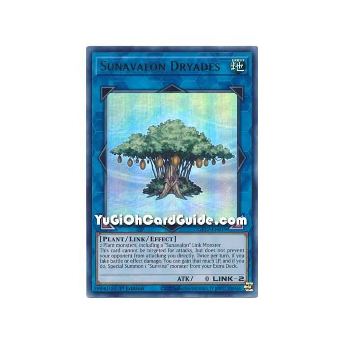 Sunavalon Dryades (Ultra Rare) – Ghost from the Past | Carta YUGIOH en México