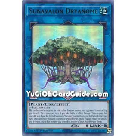 Sunavalon Dryanome (Ultra Rare) – Ghost from the Past | Carta YUGIOH en México
