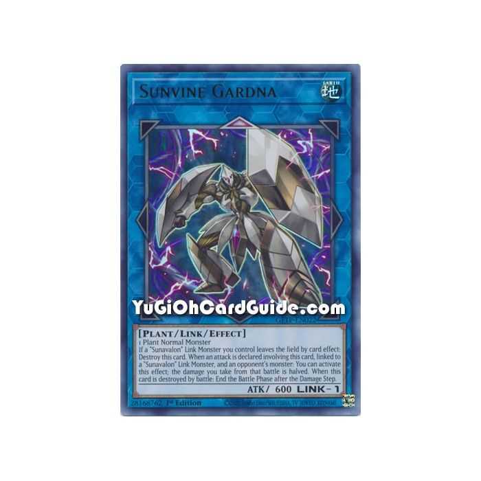 Sunvine Gardna (Ultra Rare) – Ghost from the Past | Carta YUGIOH en México