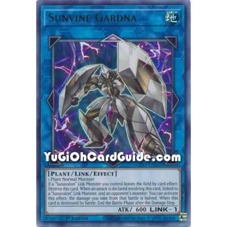 Sunvine Gardna (Ultra Rare) – Ghost from the Past | Carta YUGIOH en México