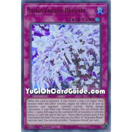 Sunavalon Bloom (Ultra Rare) – Ghost from the Past | Carta YUGIOH en México