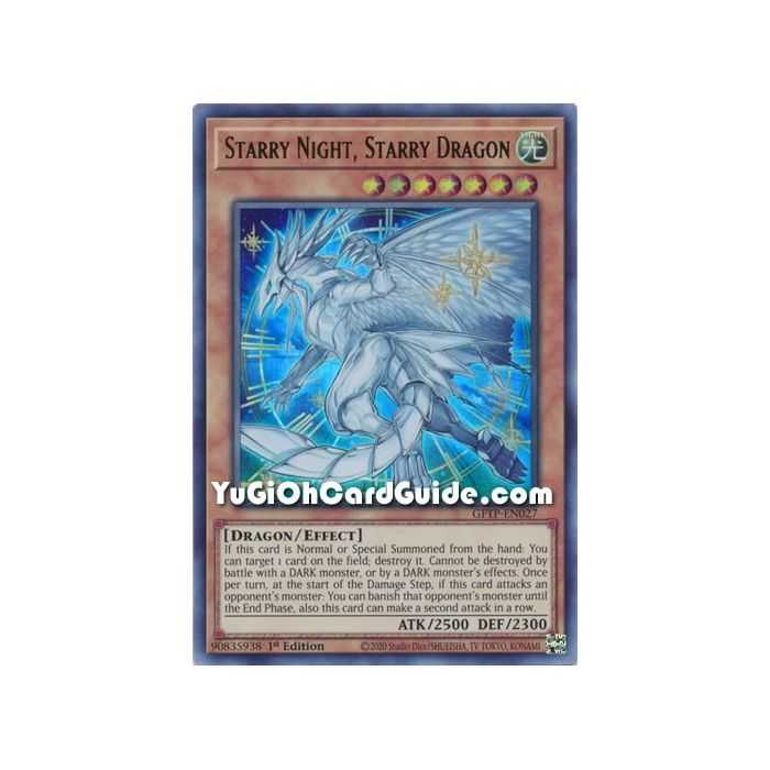 Starry Night, Starry Dragon (Ultra Rare) – Ghost from the Past | Carta YUGIOH en México