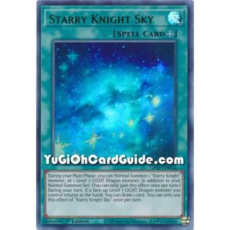 Starry Night Sky (Ultra Rare) – Ghost from the Past | Carta YUGIOH en México