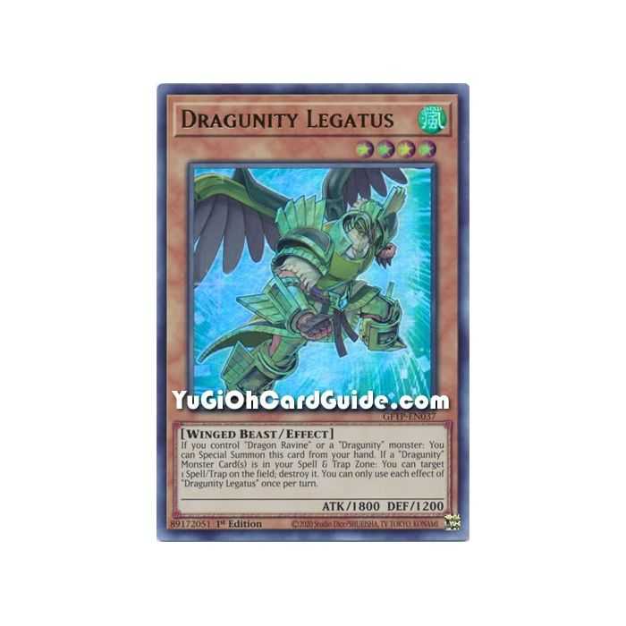 Dragunity Legatus (Ultra Rare) – Ghost from the Past | Carta YUGIOH en México
