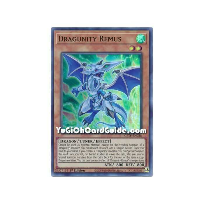 Dragunity Remus (Ultra Rare) – Ghost from the Past | Carta YUGIOH en México
