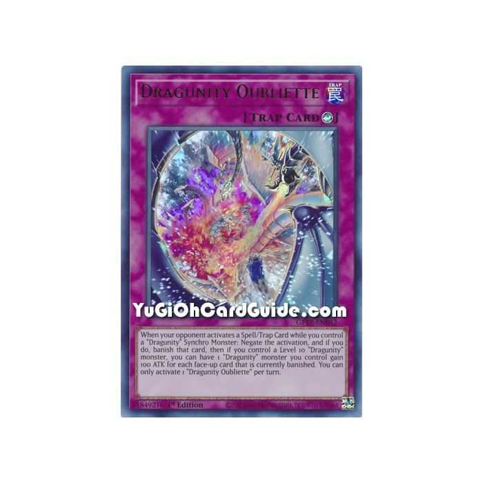 Dragunity Oubliette (Ultra Rare) – Ghost from the Past | Carta YUGIOH en México