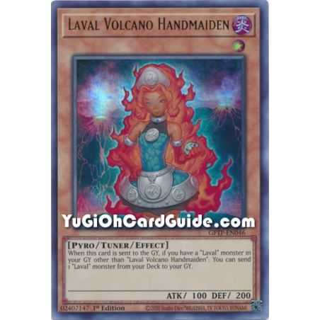Laval Volcano Handmaiden (Ultra Rare) – Ghost from the Past | Carta YUGIOH en México