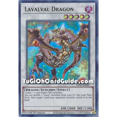 Lavalval Dragon (Ultra Rare) – Ghost from the Past | Carta YUGIOH en México