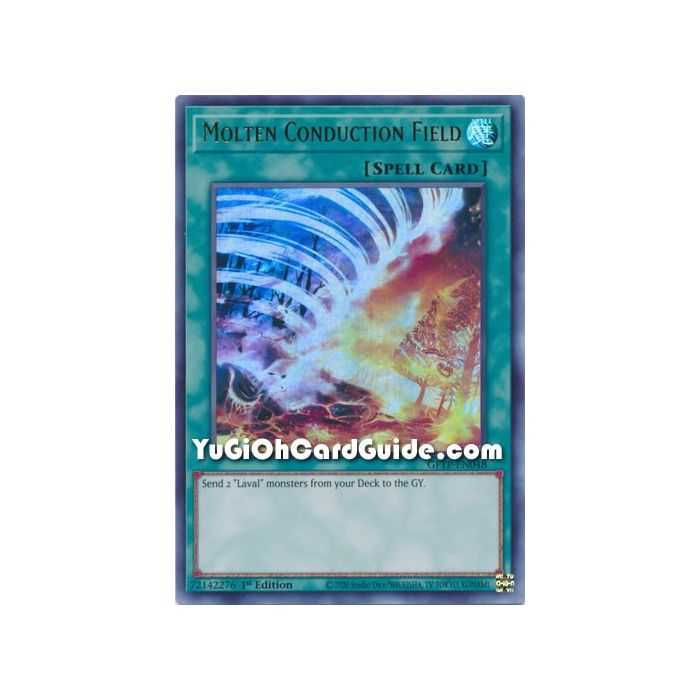 Molten Conduction Field (Ultra Rare) – Ghost from the Past | Carta YUGIOH en México