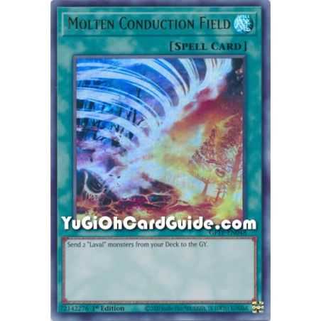 Molten Conduction Field (Ultra Rare) – Ghost from the Past | Carta YUGIOH en México