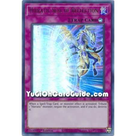 Hieratic Seal of Reflection (Ultra Rare) – Ghost from the Past | Carta YUGIOH en México