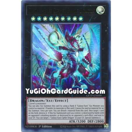 Galaxy-Eyes Cipher Blader Dragon (Ultra Rare) – Ghost from the Past | Carta YUGIOH en México