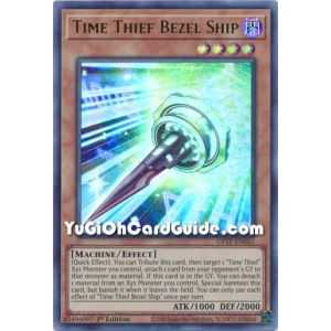 Time Thief Bezel Ship (Ultra Rare) – Ghost from the Past | Carta YUGIOH en México