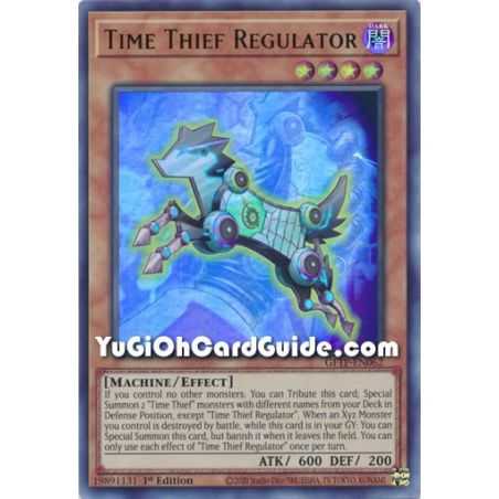 Time Thief Regulator (Ultra Rare) – Ghost from the Past | Carta YUGIOH en México