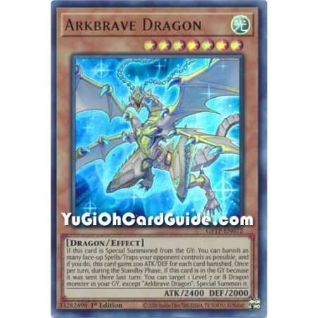 Arkbrave Dragon (Ultra Rare) – Ghost from the Past | Carta YUGIOH en México