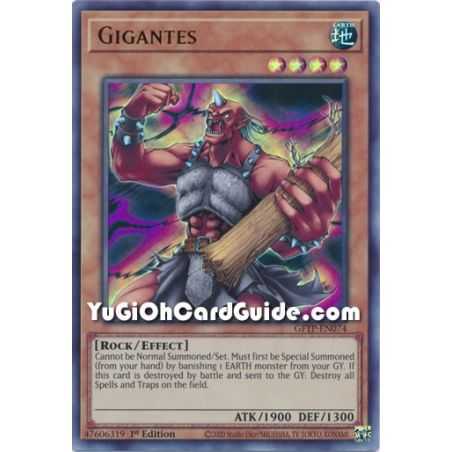 Gigantes (Ultra Rare) – Ghost from the Past | Carta YUGIOH en México