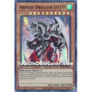 Armed Dragon LV10 (Ultra Rare) – Ghost from the Past | Carta YUGIOH en México