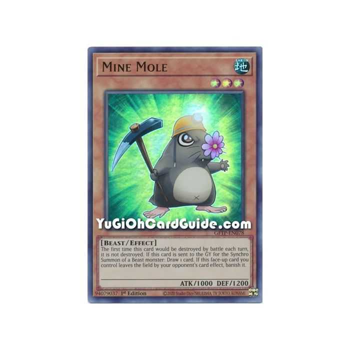 Mine Mole (Ultra Rare) – Ghost from the Past | Carta YUGIOH en México