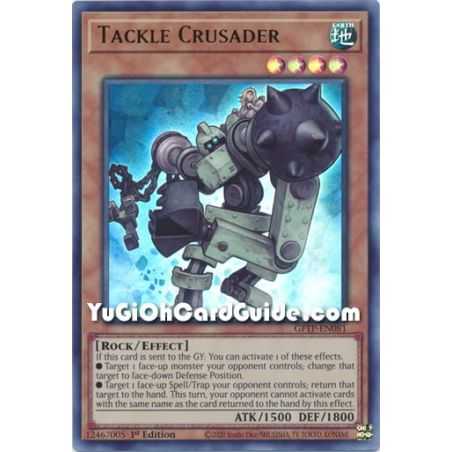 Tackle Crusader (Ultra Rare) – Ghost from the Past | Carta YUGIOH en México