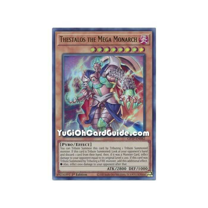 Thestalos the Mega Monarch (Ultra Rare) – Ghost from the Past | Carta YUGIOH en México