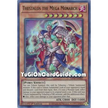 Thestalos the Mega Monarch (Ultra Rare) – Ghost from the Past | Carta YUGIOH en México