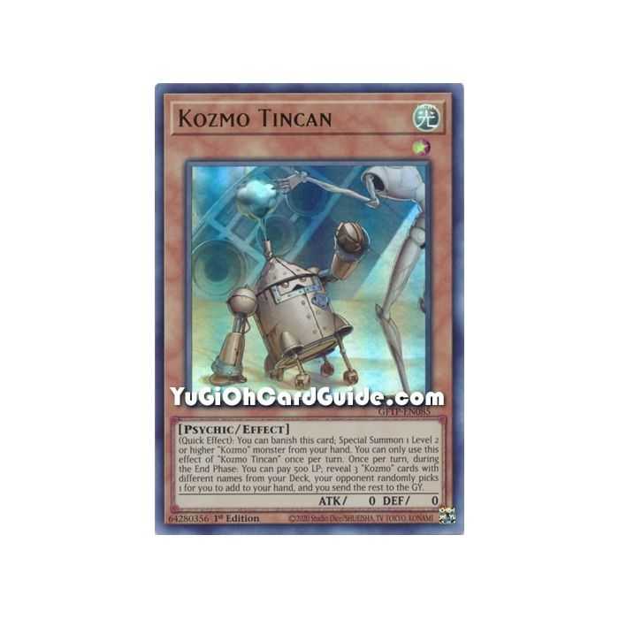 Kozmo Tincan (Ultra Rare) – Ghost from the Past | Carta YUGIOH en México
