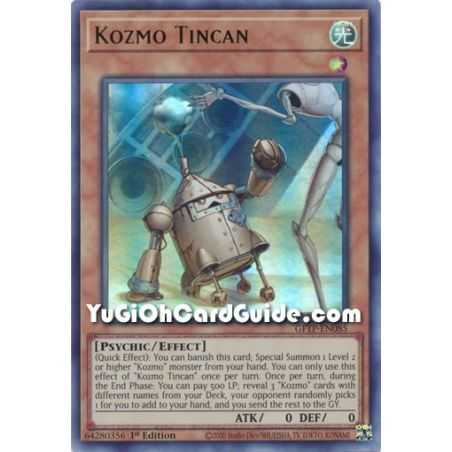 Kozmo Tincan (Ultra Rare) – Ghost from the Past | Carta YUGIOH en México