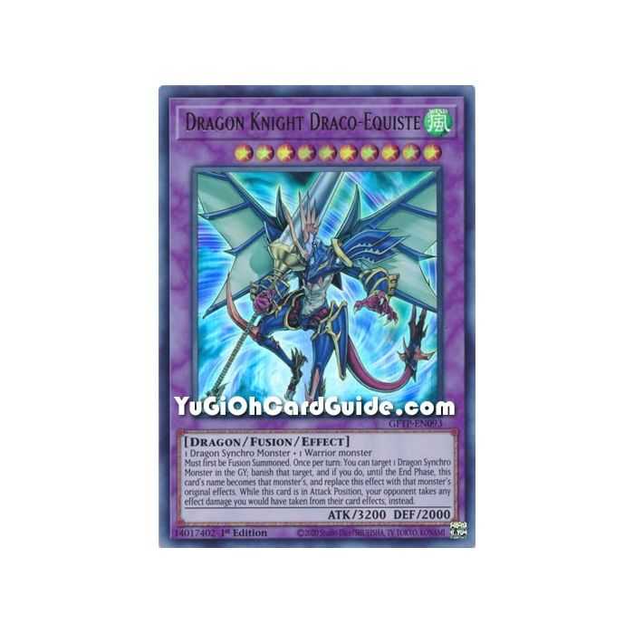 Dragon Knight Draco-Equiste (Ultra Rare) – Ghost from the Past | Carta YUGIOH en México