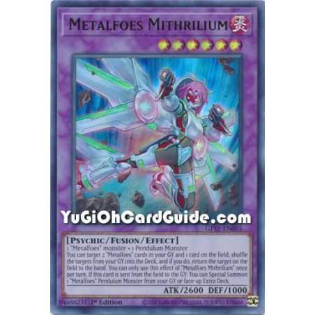 Metalfoes Mithrilum (Ultra Rare) – Ghost from the Past | Carta YUGIOH en México
