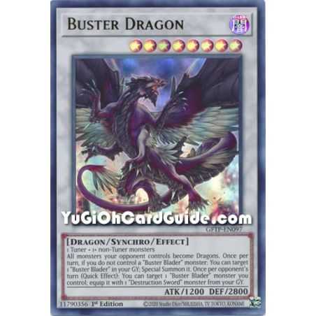 Buster Dragon (Ultra Rare) – Ghost from the Past | Carta YUGIOH en México