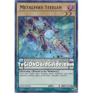 Metalfoes Steelen (Ultra Rare) – Ghost from the Past | Carta YUGIOH en México