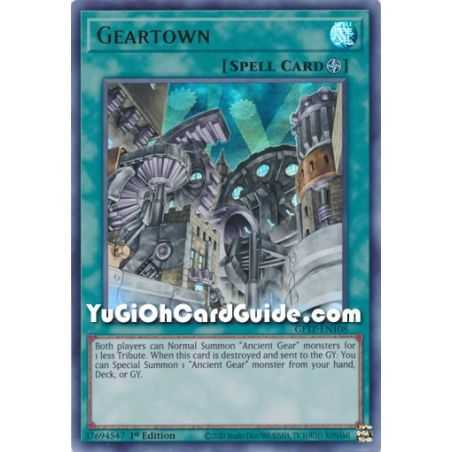 Geartown (Ultra Rare) – Ghost from the Past | Carta YUGIOH en México